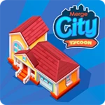 merge city tycoon — idle game android application logo